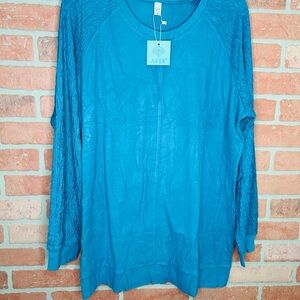 Women's Vibrant Blue top